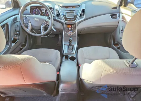 2015 Hyundai Elantra Se z USA, uszkodzony, nr VIN 5NPDH4AE0FH604574